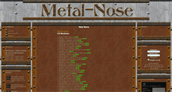 Desktop Screenshot of metal-nose.org
